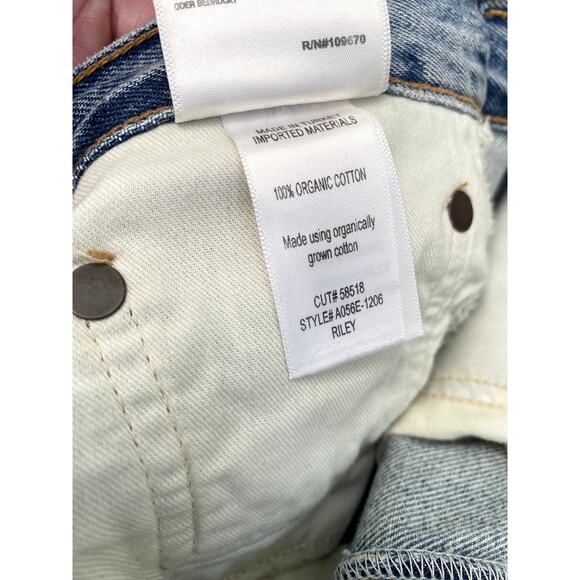 NWOT AGOLDE Riley High Rise Straight Cropped Jeans 29 Escalante - Picture 5 of 7